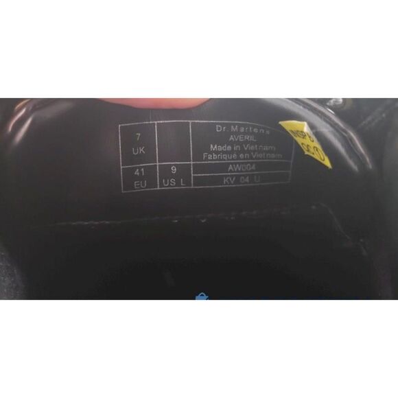 Dr. Martens Dark Red Heeled Boots - Picture 6 of 6